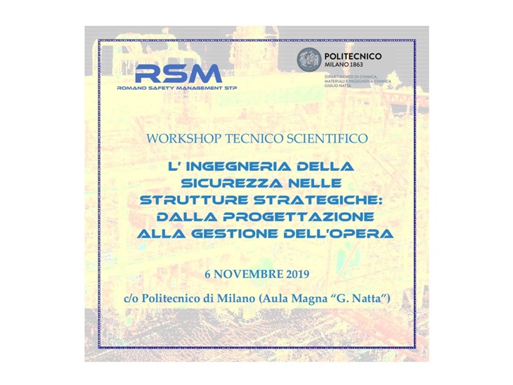 WORKSHOP RSM AL POLITECNICO DI MILANO, 6 NOVEMBRE 2019