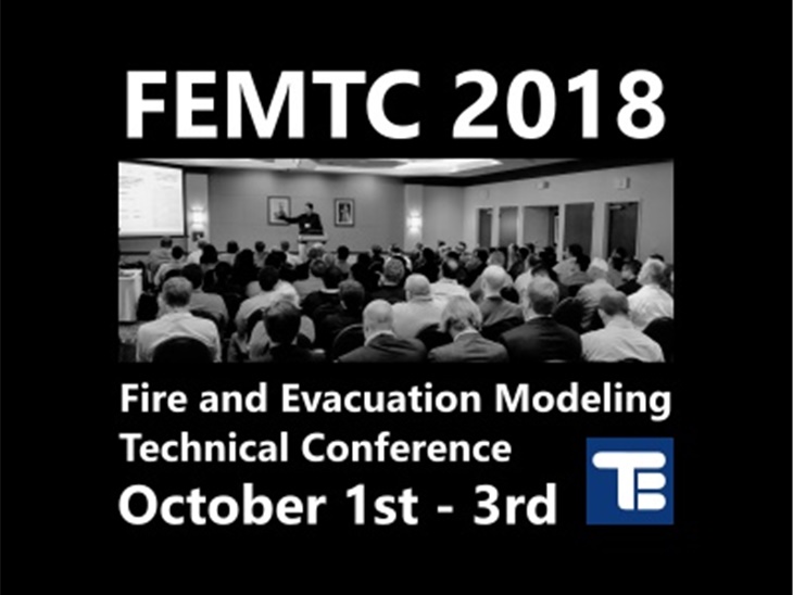RSM IN USA AT THE FEMTC 2018 (FIRE AND EVACUATION MODELING TECHNICAL CONFERENCE)